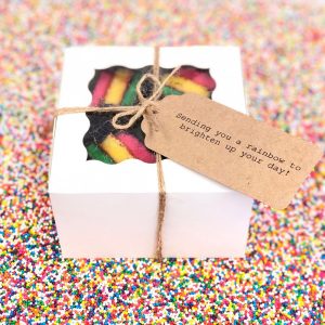 1 lb. Rainbow Cookie Gift Box